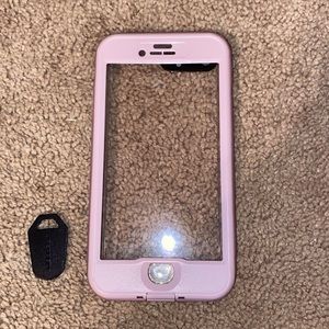 LifeProof Nuud case iPhone 8 Plus case in purple
